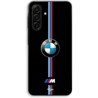 MANIACASE Telefonfodral - - Samsung Galaxy A17 - Mjukt - Silikon TPU - BMW-logotyp