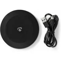Nedis trådlös laddare 5 / 7,5 / 10 / 15 W | 2 A | LED-indikator vid användning | inkl. kabel | USB typ A | 1,00 m