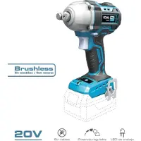 Koma Tools 08392 20v 450nm Slagskruvdragare Utan Batteri
