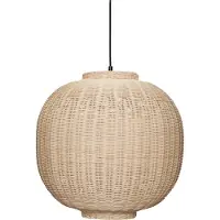 Hubsch Design pendellampa Chand, dimbar, Ljust trä, Vardagsrum / matsal, Trä, Design, Pendellampa