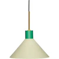 Hubsch Taklampa , Crayon, dimbara, Grön, Matsal, Metall, Design