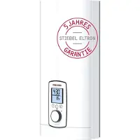 Stiebel Eltron DHE 18/21/24, Utan tank (direktflöde), Vågrät, 24000 W, Enskilt uppvärmningssystem, Vit