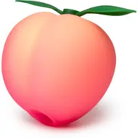 ROMP Pink Peach - luftvågsvibrator (rosa)