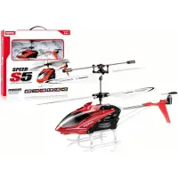 Leantoys fjärrstyrd helikopter S5 SYMA RC röd