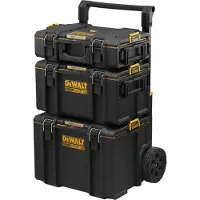 DeWalt TOUGHSYSTEM 2.0 3-i-1 Förvaringskit med mobil förvaringslåda DWST83402-1