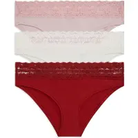 Tommy Hilfiger Underwear Trosa pastellrosa / röd / vit