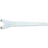 Metabo Zweilochschlüssel gerade 623934000, Rak tvåhålsnyckel, Varje varumärke, Grå, 1 styck