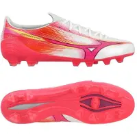 Mizuno Alpha Iii Made In Japan Fg Blazing Flair - Vit/lila - Gräs (Fg), storlek 47