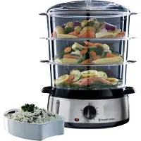 Russell Hobbs Cook@Home 19270-56 - Riskokare/ångare - 9 liter - 800 W