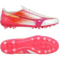 Mizuno Alpha Iii Made In Japan Ag Blazing Flair - Vit/lila - Konstgräs (Ag), storlek 45