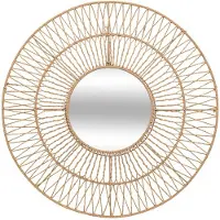 By Lille Vilde runt väggspegellina 75 cm