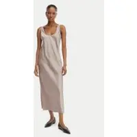 Calvin Klein Satin Midi Slip Dress
