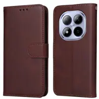 Mtp Products Xiaomi Redmi Note 15 Pro 5G Plånboksfodral med Stativ - Brun