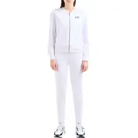 EA7 för kvinnor. 8NTV60_TJFQZ Träningsoverall Ventus7 vit (L), Casual, Polyester, Lång ärm