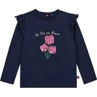 Lego Wear Tröja - LwTaja - Mörkblå m. Blommor - - 5 år (110) - Tröja