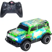 Dickie Toys Fjärrstyrd Bil m. Ljus - RC Glow Rally Truck - - One Size - Bil
