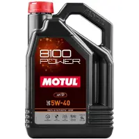 Motul 8100 Power 5w40 Car 5l Motorolja
