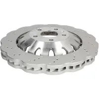 SHW Bromsskiva AFX44511 fram, ventilerad, höggradigt förkolnad, 1 Stycke