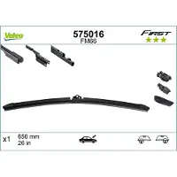 Valeo Torkarblad First Blade 575016 650mm, främre, 1 stycke