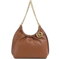 Michael Kors för kvinnor. 32S6A50C6L Brun väska med volanger (OSFA), Casual, Hud