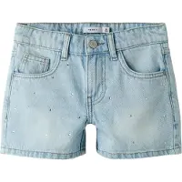 Name it Shorts - NkfRose - Light Blue Denim - - 10 år (140) - Shorts