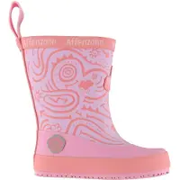 Affenzahn Gummistövlar - Plyschig Unicorn - Barfota - Rosa - - 26 - Gummistövlar