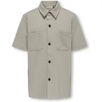 Only & Sons Junior Skjorta 'OSJNEW KODYL' taupe