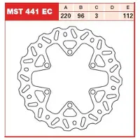 TRW Mst441ec Off Road Bromsskiva