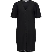 Object Laila 2/4 Re V-neck Kortärmad Kort Klänning