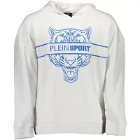 Plein sport Tigerhuvud Hoodie Stickad Långärmad