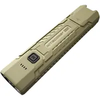 Nitecore EDC07 Three Color Temperatures, Desert Tan, rechargeable flashlight, 1500 lumens