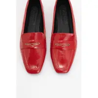 Forever & Always Iridessa Läder Platt Loafers Dam