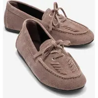 Forever & Always Lorven Läder Snörning Loafer Dam