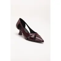 Forever & Always Sidal Kitten Heel Pumps i Läder (Dam)