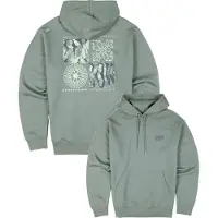 Oxbow - Sweatshirts - Snap Fleece M Agave för UnisexBomull - Storlek XL - Grön