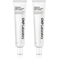 CNP Propolis Ampoule Active Shot Cream Närande Glow Care 75ml x2 Set