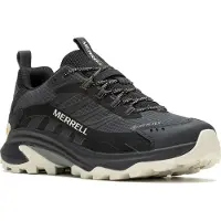 Merrell - Vandringsskor herr - Moab Speed 2 GORE-TEX Black/Moon för Unisex - Storlek 41 - Svart