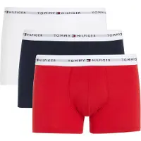 Tommy Hilfiger Underwear Boxershorts 'Essential' marinblå / ljusgrå / röd / vit