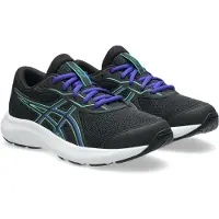 Asics för kvinnor/flickor. 1014A337 Träningsskor Contend 9 Gs svart (36), Karta, Nyckelband, Casual, Deportivo, Multisport, barnmode