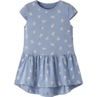 Name it Klänning - Noos - NmfVigga - Purple Visning/Floral Paket - - 6 år (116) - Klänning