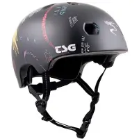 TSG Meta Graphic Design Kids Hjälm black drip/in, SM
