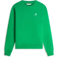 Tommy Hilfiger Logo Embroidery Crew Neck Sweatshirt