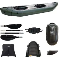 Saimaa Kayaks Packraft Adventure Twin XXL Army Green
