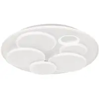 FISCHER&HONSEL GMBH LED taklampa Dots, dimbar, Vitt / opal, Vardagsrum / matsal, Metall, Modern, LED-taklampa