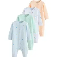 Next Pyjamas azur / pastellblå / pastellgrön / pastellrosa