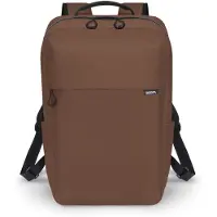 Dicota Miljövänlig brun laptopryggsäck - D32124-RPET
