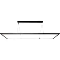 Deko-light 620031 LED eventpanel transparent RGBNW pendellampa EEK: E (A–G) LED (RGB) 63 W svart LED integrerad