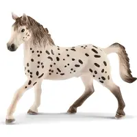 Schleich 13889 Figurine Etalon knabstrup - - FIGURINER/Djuren - Brun - Plastik - Från 3 år