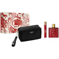 Versace Eros Flame Eau de Parfum Spray 100ml Gift Set