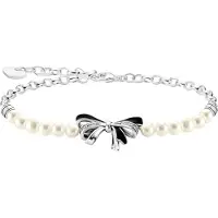 Thomas Sabo True Romance Silver Bow Lovely Romance pärlarmband A2171-167-11-L19V
